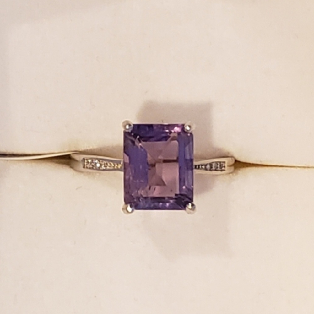 Sterling Amethyst Ring